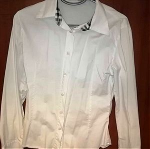 Γνήσιο Burberry πουκάμισο λευκό Medium
