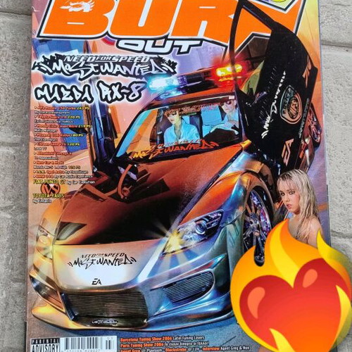 Περιοδικό Burn Out τεύχος 4, Απρίλιος 2006, σαν καινούργιο