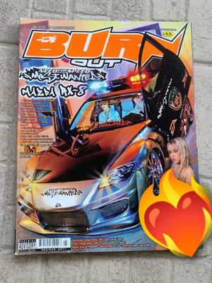 Περιοδικό Burn Out τεύχος 4, Απρίλιος 2006, σαν καινούργιο