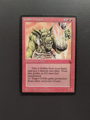 Magic the Gathering Goblin Wizard The Dark μεταχειρισμένο