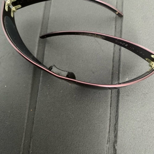 Gatorz Wraptor vintage sunglasses used, aluminum, dark purple frame