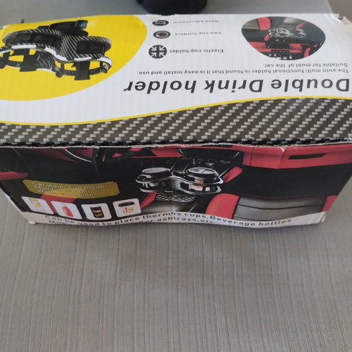 Double Rotating Car Cup Holder 2 in 1 new