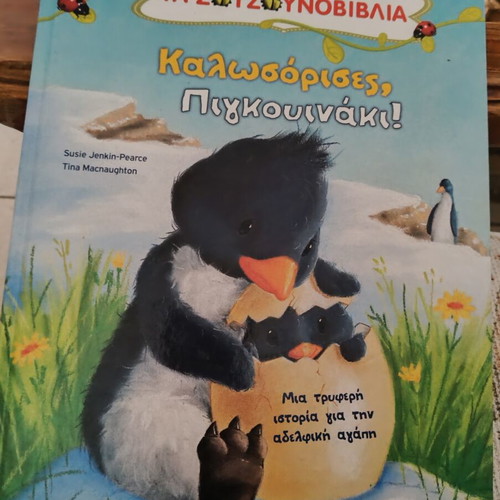 Children's fairy tale book used, with a smudge on the back