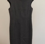 Zara Basic Dress Large Gray like new, viscose