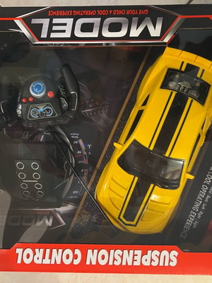Remote control car new with pedal in box