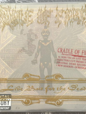 Cradle of Filth Live Bait for the Dead CD употребяван, метъл