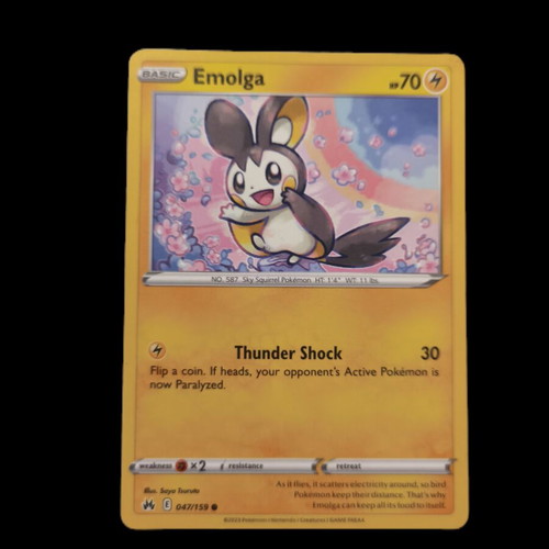 Pokémon Lightning Type Collectible Cards Set