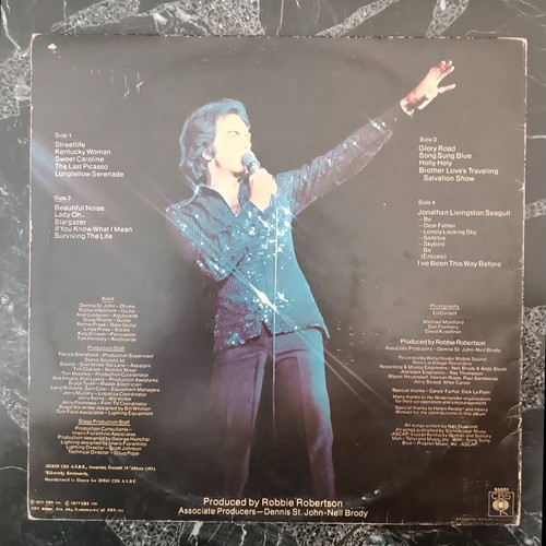 Neil Diamond Love at the Greek vinyl used