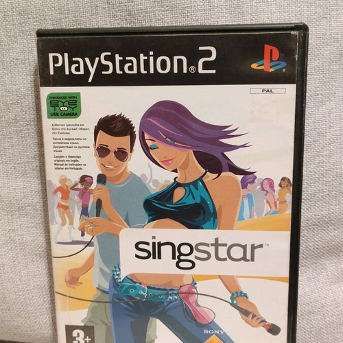 Singstar PlayStation 2 used, simulation