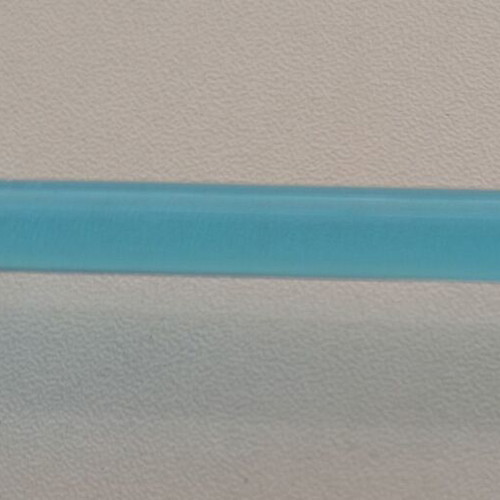 Glass dip pen used, sea blue with case