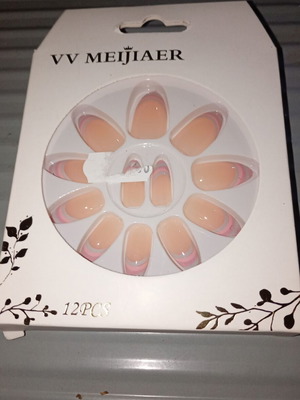 Μανικιούρ VV Meijiaer καινούργιο, φυσικό ροζ και πολύχρωμο