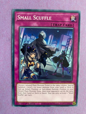 Small Scuffle Yu-Gi-Oh Card like new