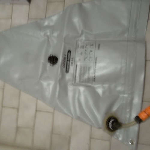 Water bag used 55 liters plastic for boat