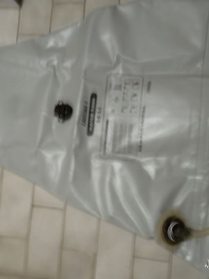 Water bag used 55 liters plastic for boat