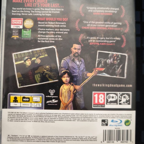 The Walking Dead A Telltale Games Series GOTY Edition PS3 game