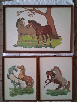 Frames like new, set of 3 pieces