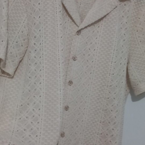 Summer set small with shorts and shirt, new, beige and brown
