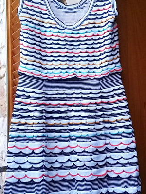 Missoni Mainline Knit Dress Medium IT 44 Like New Multicolor