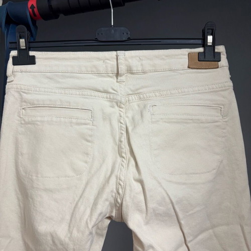Beige flare jeans Zara used, size 36/38