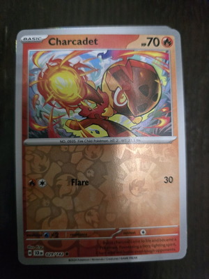 Charcadet Pokemon card new
