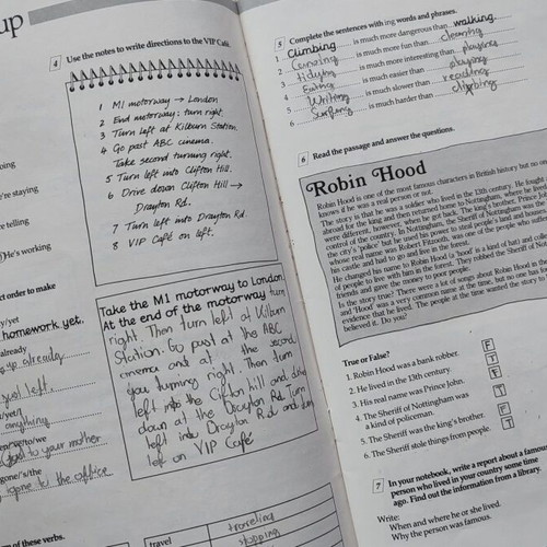 Discoveries Student's Book 3 and Activity Book 3 used, English
