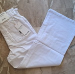 Kiss Pink γυναικείο παντελόνι wide leg καινούργιο, μέγεθος XL, άσπρο