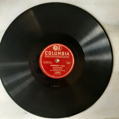 Carlo Buti Latin 78 rpm record used, tango