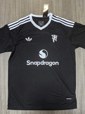 MU GK Black 2024/25 Fan Version Size 2XL