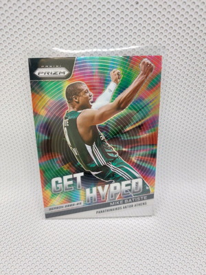 2023-24 Euroleague Prizm Mike Batiste Get Hyped card like new