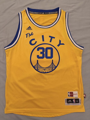 Steph Curry Golden State Warriors Adidas jersey medium like new