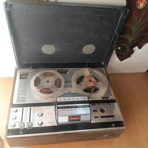 Grundig TK 147 vintage reel-to-reel tape recorder used