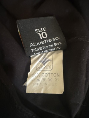Alouette Boys' T-shirt like new, size 104 cm, black