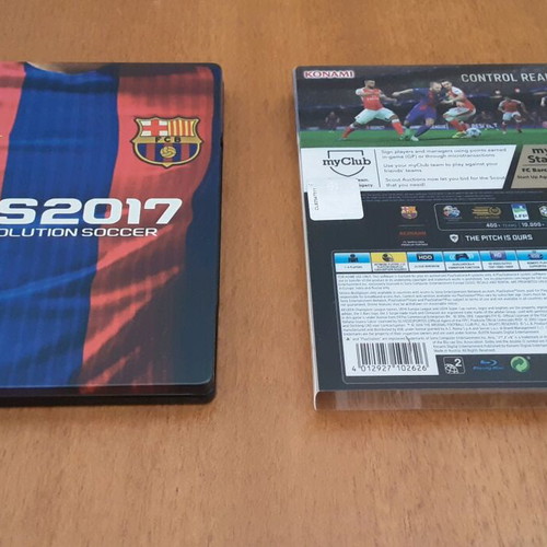 PES 2017 Steelbook Edition for PS4 like new