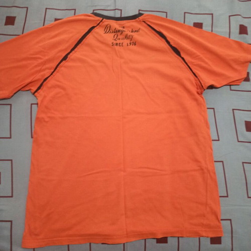 Men's orange t-shirt Large y2k used