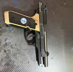 Samurai Edge handgun replica from Resident Evil 2, plastic 1:1 scale