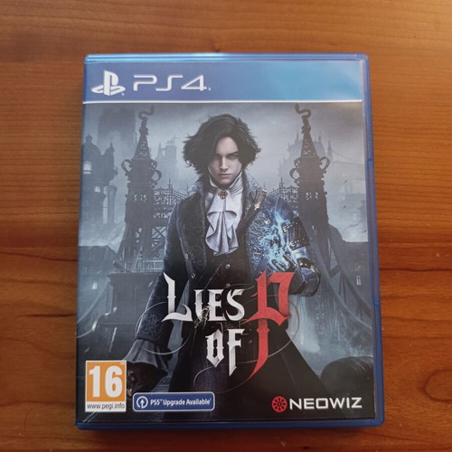 Lies of P PlayStation 4 game like new with free PS5 upgrade