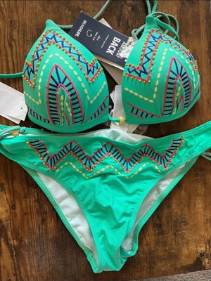 Beachlife Aqua Green Bikini Set, Size L