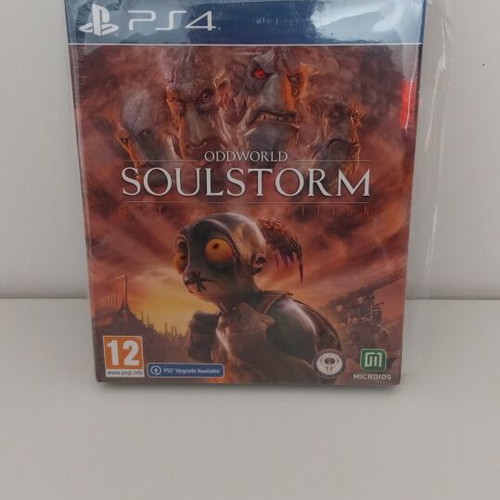 Oddworld Soulstorm PS4 new, sealed with plastic protector