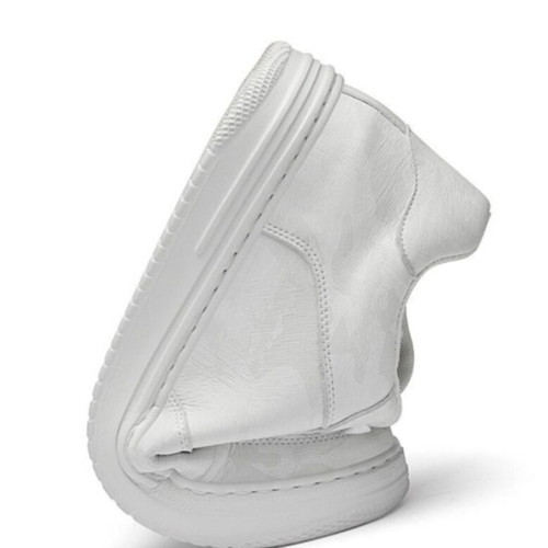Sneakers elevator with hidden wedge platform size 39 like new, white