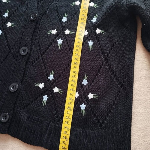 Black cardigan like new for spring and autumn