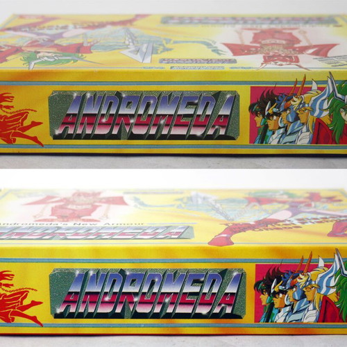 Vintage Saint Seiya Andromeda Armour die cast figure new, Taiwan