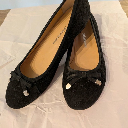 Kalogirou ballerinas size 36.5 like new, black