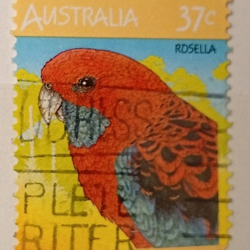 Australia stamps used, pack of 8