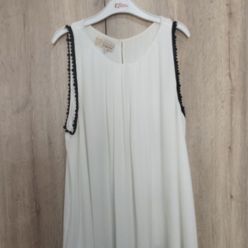 Lynne sleeveless women's blouse like new, white size 42