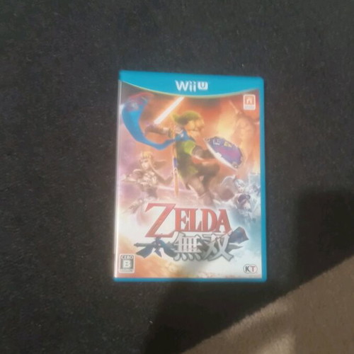 Zelda Hyrule Warriors Nintendo Wii U game used, Japanese edition
