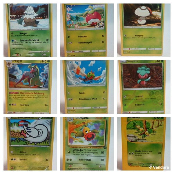  9 kartes POKEMON pokemon kod.(03)