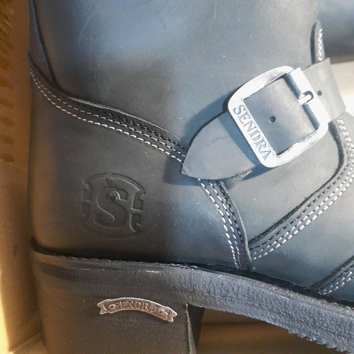 Sendra N42 handmade boots new black