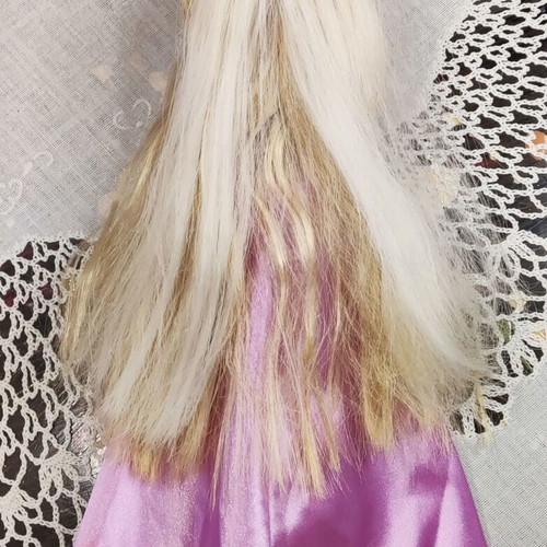 Disney Rapunzel Doll by Mattel used with color-changing hair highlights