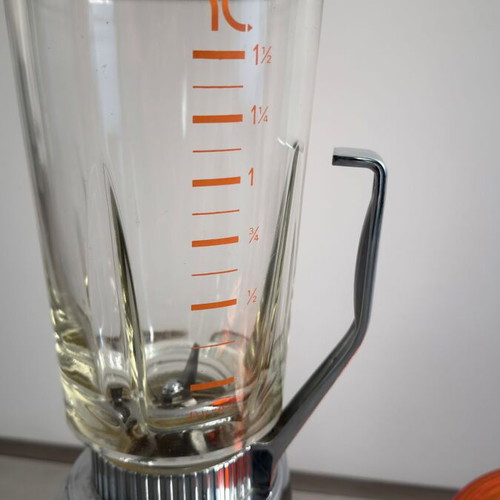 Steca Rotary vintage blender with Pyrex jug and chopper