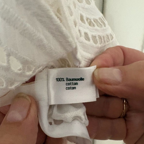 Alexander shirt like new, white, size 20